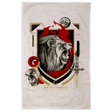 Harry Potter - Gryffindor Tea Towel - New, With Tags