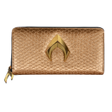 Aquaman 8” Logo Gold Scales Clutch Purse - New, With Tags