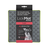 Lickimat Tuff - Buddy, Green - Oral Health Boredom Buster For Dogs