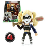 Jada Toys Metals Die Cast M166 4" Harley Quinn (Suicide Squad Alternate) - New, Mint Condition