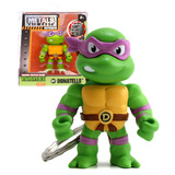 Jada Toys Metals Die Cast M27 2.5" Keychain Teenage Mutant Ninja Turtles Donatello - New, Mint Condition