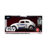Jada Toys Star Wars 1959 Volkswagen Drag Beetle (R2-D2 Motif) 1:32 Die-Cast Collectible Vehicle - New, Sealed