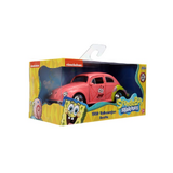 Jada Toys Spongebob Squarepants 1959 Volkswagen Beetle 1:32 Die-Cast Collectible Vehicle - New, Sealed