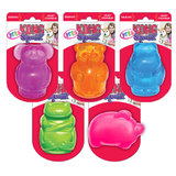 Kong Squeezz JELS Rubber Squeak Toy for Dogs - Medium and Large