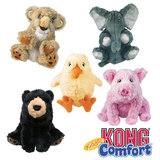 KONG Comfort Kiddos For Dogs in Three Sizes and Five Designs With Removable Squeaker!