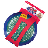 Kong Cruncheez Flyer Rubber Toy - Large Blue