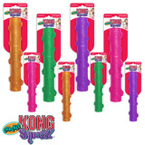 Kong Squeezz Crackle Stick Toy For Dogs (Medium Or Large) - New