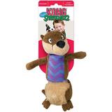 Kong Stretchezz Tugga Otter - Large - Tug/Squeak Toy For Dogs