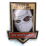 Legion Of Collectors DC Suicide Squad Deadshot Souvenir Pin/Badge - New, Sealed