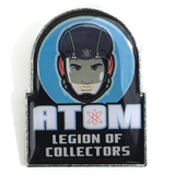 Legion Of Collectors DC Souvenir Pin Badge ATOM Mint Condition