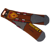 Rocket Raccoon Marvel Guardians Collector's Edition Crew Socks Mens Shoe Size 6-12 NEW