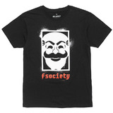Loot Crate Mr. Robot T-Shirt fsociety - New