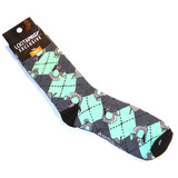 Nickelodeon Invader Zim Crew Dress Socks Mens Shoe Size 8-12 NEW