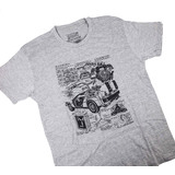 Back To The Future 'DeLorean Blueprint' T-Shirt - Loot Crate Exclusive - New With Printed Tags