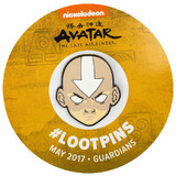 Avatar The Last Airbender Glow In The Dark Enamel Pin/Brooch By Loot Crate - New, Mint Condition
