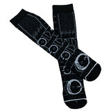 Edward Scissorhands Crew Socks - Loot Crate Exclusive - New - Mens Size 6-12