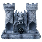 Dungeons And Dragons Limited Edition Castle Dice Tower With 20 Sided Die - New, Mint Condition