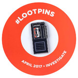 Investigate Theme Enamel Pin/Brooch By Loot Crate - New, Mint Condition