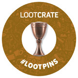 Holy Grail Theme Enamel Pin/Brooch By Loot Crate - New, Mint Condition