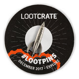 Explore Theme Enamel Pin/Brooch By Loot Crate - New, Mint Condition