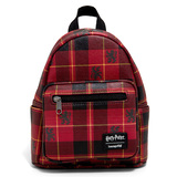 Loungefly Harry Potter Gryffindor Plaid Mini Backpack - New, Mint Condition