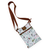 Loungefly Disney Bambi Floral Print Passport Crossbody Bag - New, Mint Condition