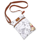 Loungefly Disney Winnie The Pooh Hundred Acre Wood Passport Crossbody Bag - New, Mint Condition