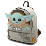 Loungefly Star Wars The Mandalorian The Child (aka Baby Yoda) Pram Figural Mini Backpack - New, With Tags