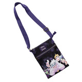Loungefly Disney Villains Acid Wash Passport Crossbody Bag - New, Mint Condition