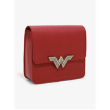 Loungefly DC Wonder Woman Metal Logo Crossbody Bag - New, With Tags