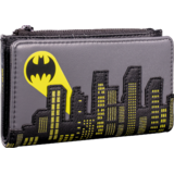 Loungefly DC Batman Batsignal Flap Wallet - New, With Tags