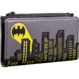 DC Batman Batsignal Flap Wallet by Loungefly - New, With Tags