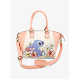 Loungefly Disney Lilo & Stitch Flowers Satchel - New, With Tags