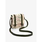 Loungefly Disney Peter Pan Neverland Doodle Map Crossbody - New, With Tags