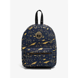 Loungefly Harry Potter Navy & Gold Quidditch Mini Backpack - New, With Tags