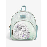 Loungefly Disney The Little Mermaid Blue Sketch Mini Backpack - New, With Tags