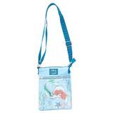 Disney The Little Mermaid Ariel Collector Passport Crossbody Bag by Loungefly - New, With Tags