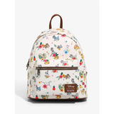 Loungefly Disney Pets And Florals Mini Backpack - New, With Tags
