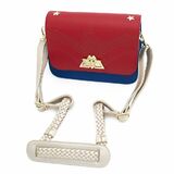 DC Wonder Woman Eagle Logo Swivel Clasp Crossbody by Loungefly - New, With Tags