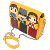 DC Heroes Pop! By Loungefly Fringe Crossbody Purse - New, With Tags