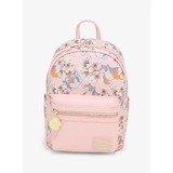 Loungefly Disney Aladdin Rajah Floral Mini Backpack - New, With Tags