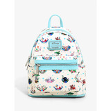 Loungefly Disney Princess Companion Floral Mini Backpack - New, With Tags