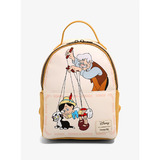 Loungefly Disney Pinocchio Geppetto & Figaro Mini Backpack - New, With Tags
