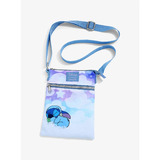 Loungefly Disney Lilo & Stitch Sleep Cloud Stitch Passport Crossbody Bag - New, With Tags
