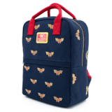 Loungefly DC Wonder Woman Logo 11” Canvas Mini Backpack - New, With Tags