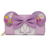 Loungefly Disney Mickey Mouse Minnie With Flowers Wallet/Purse - New, With Tags