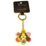 Loungefly Disney Alice In Wonderland Wildflowers Metal Key Chain - New, With Tags