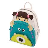 Disney Monsters Inc 20th Anniversary Boo, Mike & Sulley Mini Backpack by Loungefly - New, With Tags