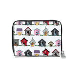 Loungefly Disney Dog Houses Zip-Around Wallet - New, With Tags