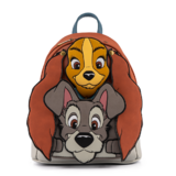 Disney Lady And The Tramp Faces Mini Backpack by Loungefly - New, With Tags